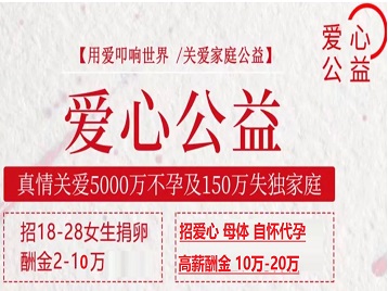 利通捐卵助孕生子 爱心志愿者招募